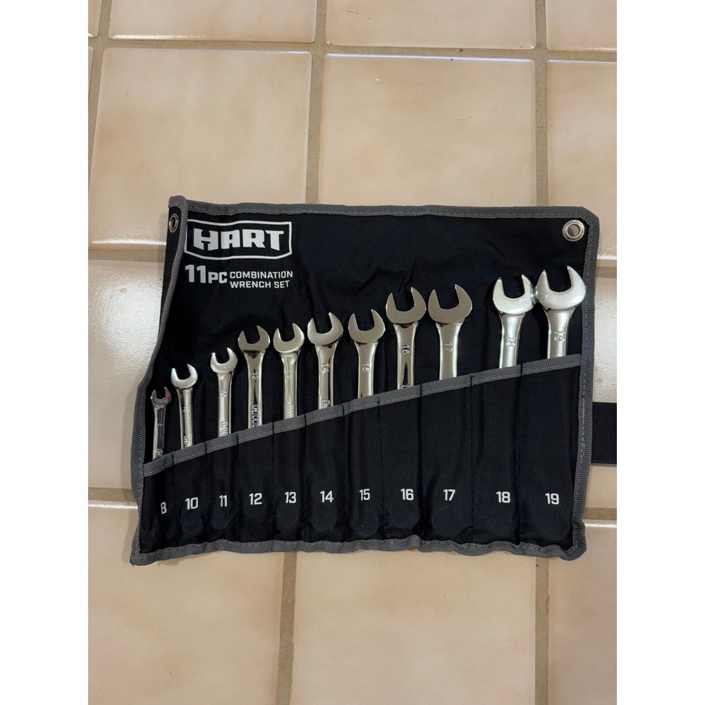 HART TOOL 11PC COMBINATION WRENCH SET (PSC012229)